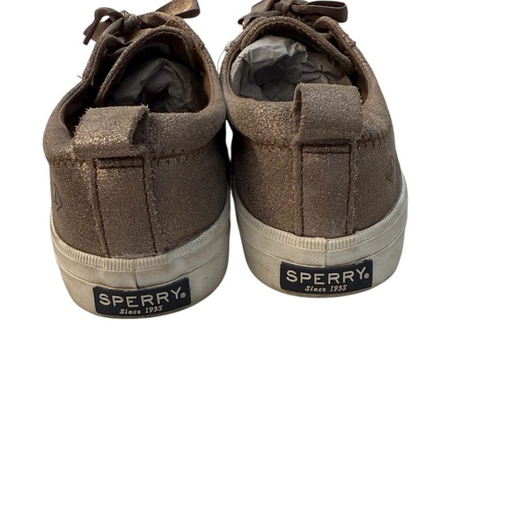 Sperry Sparkling Bronze Brown Sneakers Casual Comfort - Picture 7 of 9